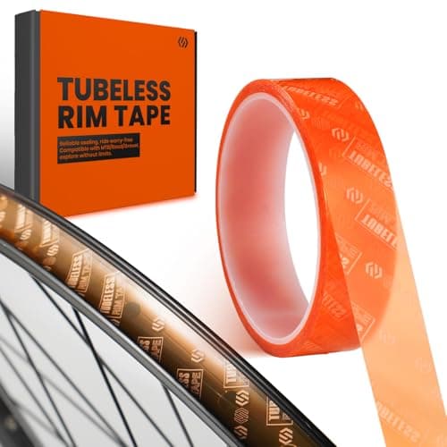 Image of CNCLOL Tubeless Rim Tape 19/21/23/25/27/30/32/35mm,Bike Wheel Rim Tape Self-adhesive 10m Roll-Tubular Rim Tape for Tubeless Bicycle/MTB/Road/Gravel Bike Tyre Tape.23mm