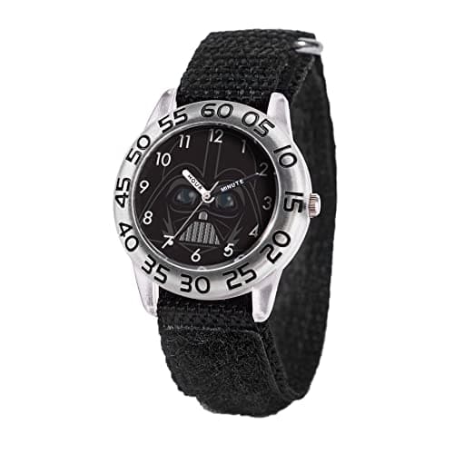 Image of Star Wars Children's Plastic Analogue Quartz Watch with Nylon Strap, Clear/Black, Modern