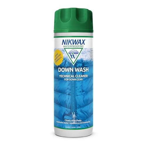 Image of Nikwax DOWN WASH DIRECT 300ml, Technical Cleaner for Down Gear, Cleans Effectively, Enhances Water Repellency and Maintains Insulation, Down Washing Detergent