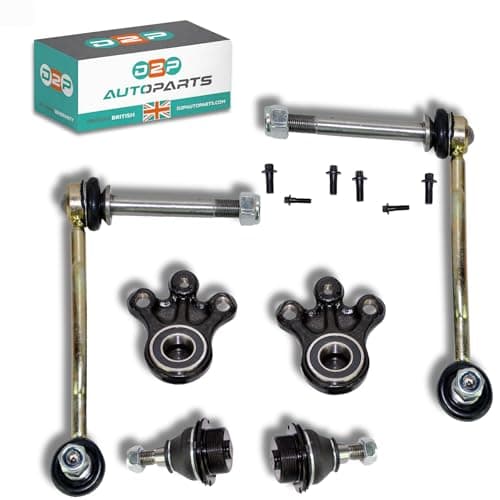 Image of D2P Front Suspension Lower With Upper Ball Joints with Drop Links Kit | For Peugeot 407 | OEM Quality Replacement 364058