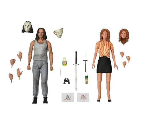 Image of NECA Official-TMNT 1990 Movie April O'Neal & Casey Jones Ultimate 7" Action Figures 2 Pack