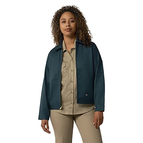 Image of Dickies Women's Unlined Eisenhower Jacket, Airforce Blue, S
