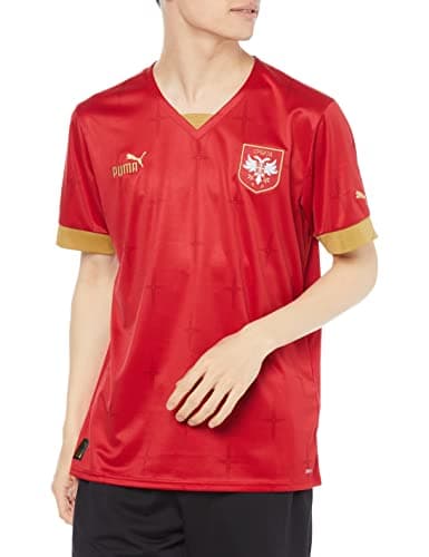 Image of PUMA 2022-2023 Serbia Home Football Soccer T-Shirt