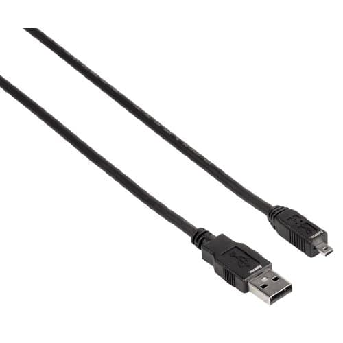 Image of Hama | USB 2.0 Cable USB-A Plug - mini USB-B Plug (B8M), 1.8 m