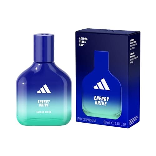 Image of adidas Vibes Energy Drive Eau de Parfum for All, Energising and Fascinating, Long-Lasting Fragrance, Cardamom and Pink Pepper, 50 ml