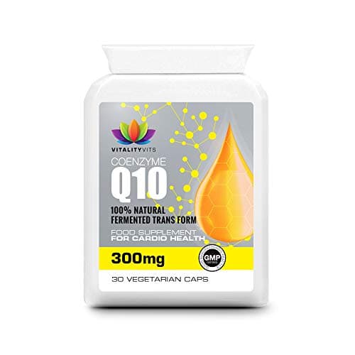 Image of Co Enzyme CoQ10 30 Capsules 300mg - High Strength Trans Form - UK Made - GMP Quality (30s)