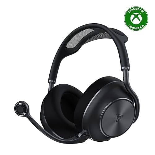 Image of Turtle Beach Stealth Pro II Black Premium Wireless Gaming Headset for Xbox Series X or S, PS5 and PC - Dolby Atmos Spatial Audio, Active Noise Cancellation, CrossPlay 2.0 Multiplatform Wireless