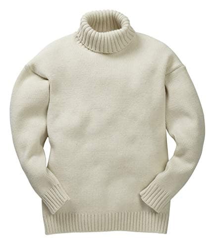 Image of Merino Wool Submariner Sweater, Ecru, L