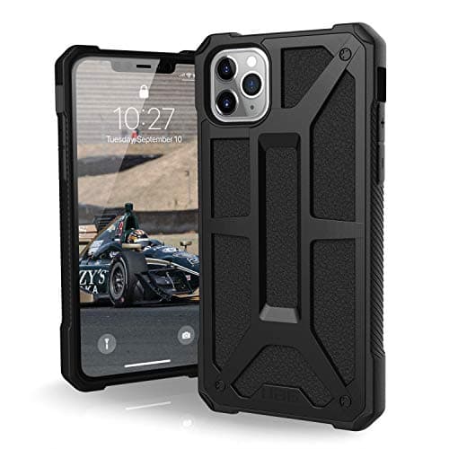 Image of Urban Armor Gear UAG Designed for iPhone 11 Pro Max [6.5-inch screen] Monarch Feather-Light Rugged [Black] Military Drop Tested iPhone Case