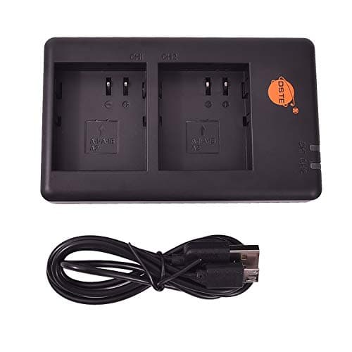 Image of DSTE Fast Charging USB Dual battery Charger Compatible for A1/A1B/A2 Arlo Go Battery VMA4410,VMA4400,Arlo Pro 2 Battery VMA4400