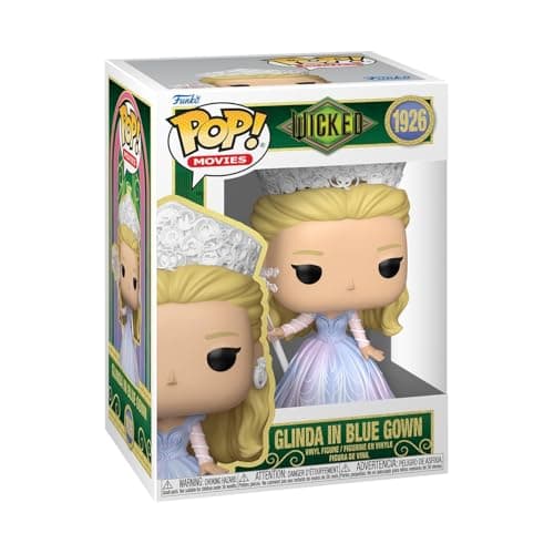 Image of Funko POP! Movies: Wicked For Good - Glinda in Blue Gown - Collectable Vinyl Figure - Gift Idea - Official Merchandise - Toys for Kids & Adults - Model Figure for Collectors and Display