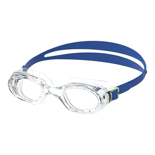 Image of Speedo Kids Unisex Junior Futura Hydro Swim Goggles, Blue, One Size