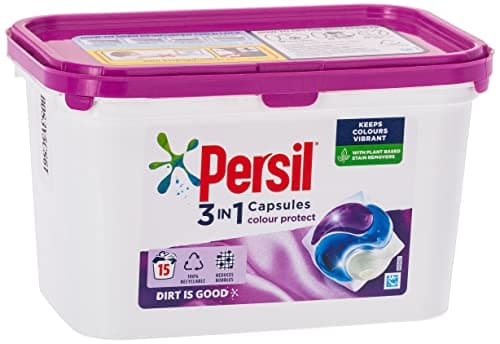 Image of Persil Colour Protect Laundry Washing Capsules, 15 Washes
