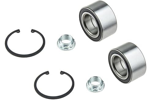 Image of Rear Hub Wheel Bearing Kit Compatible With BMW 3 Series E36 E46 Z1 Roadster (Years 1990-2007) Pair