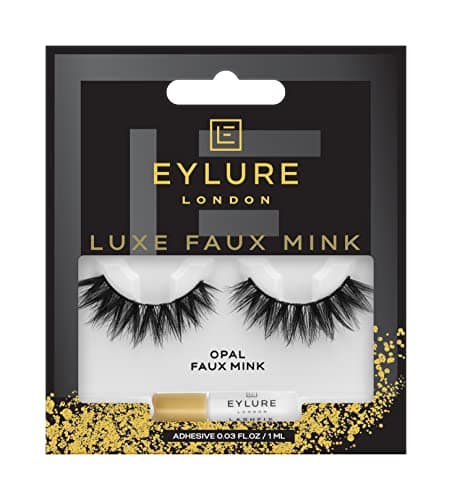 Image of Eylure Luxe Faux Mink Opal False Lashes Black