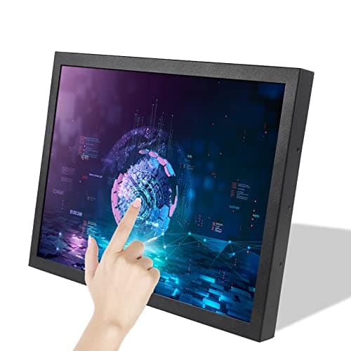 Image of VSDISPLAY 17 inch Industrial Touch Monitor,17 inch 1280x1024 1000nit TFT Resistive Touch Sensor LCD Screen with VGA DVI Controller Board