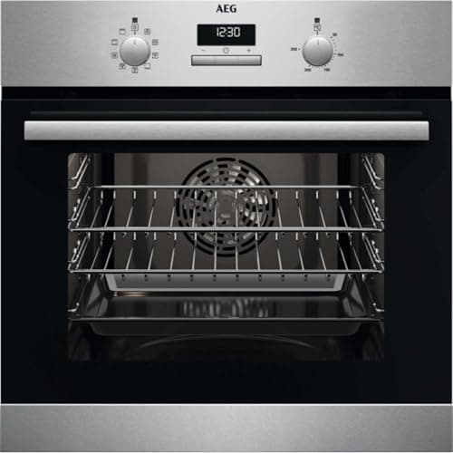 Image of AEG BCX23101EM 59.4cm Built In Electric Single Oven - Stainless
