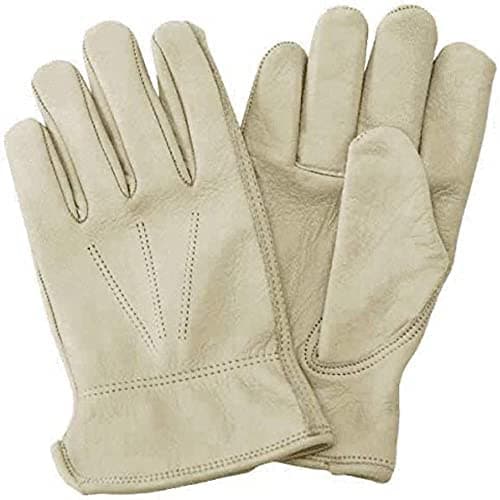 Image of Kent & Stowe Luxury Leather Weather Resistant Gardening Gloves Ladies - Small