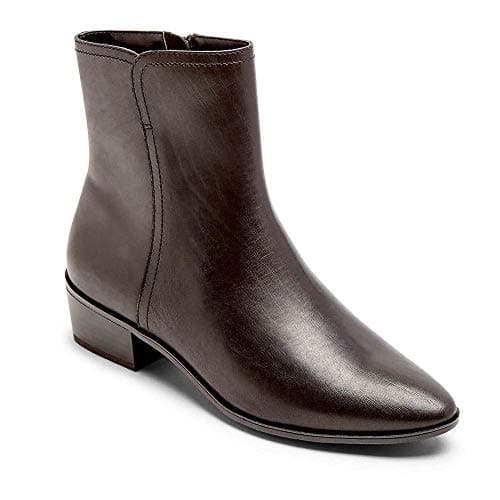 Image of Rockport - Womens Geovana Mid Boots, 4 UK, Black Lthr W