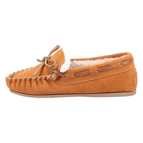Image of Hush Puppies Addison Slipper, Tan, 1 UK Child