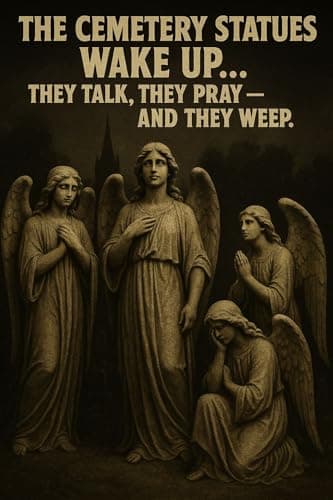 Image of Cemetery statues wake up: They talk, They pray and they weep.
