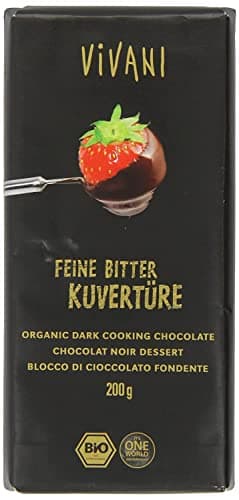 Image of Vivani Fine Dark Cooking Chocolate Bar 200 g
