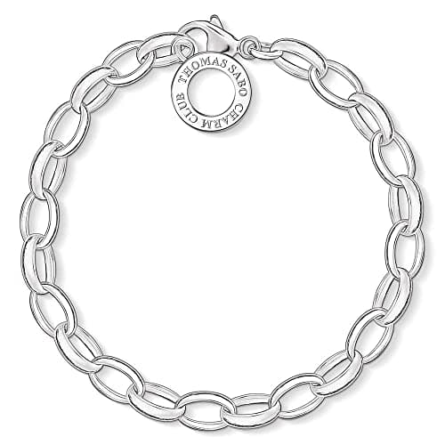 Image of Thomas Sabo Charm Bracelet Classic Large 925 Sterling Silver X0032-001-12-L