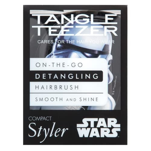 Image of Tangle Teezer Disney Star Wars Storm Trooper Compact Styler Detangling Hairbrush, package may vary