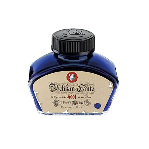 Image of Pelikan Ink Glass Ink 4001® Royal Blue in Historical Glass 62.5 ml - 1 Glass