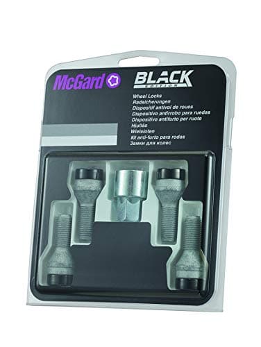 Image of 27179SUB Wheel Locking Bolts SUB (Black) M12 x 1.5, Taper Seat, Shaft Length 25.5 mm, Total Length of Screw 49.5 mm, SW17, Key Diameter 25.8 mm