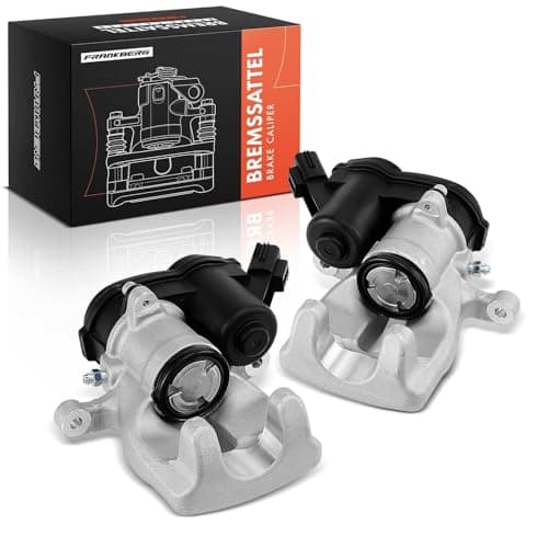 Image of Frankberg 2x brake calliper 2-pin rear axle left right aluminum compatible with Espace V JR Grand Scénic III JZ0/1 Scénic III JZ0/1 Replace# 440118013R