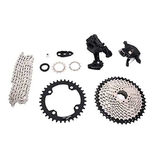 Image of BONKZEBU A7 Mountain Bike Groupset, Speed Shifters Derailleurs with Enhanced Damping Technology, for 10S Mountain Bike DIY Upgrade