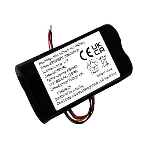 Image of XINLANTECH 18650 1s2p 6400mAh 3.7v 1INR19/66-2 Battery Replacement for eufy Security Video Doorbell S330 T8213 / T8210 /T8113
