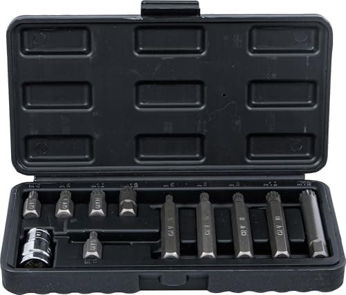 Image of BGS Diy 5030 | Bit Set | 10 mm (3/8") Drive | Spline (for XZN) | 11 pcs.