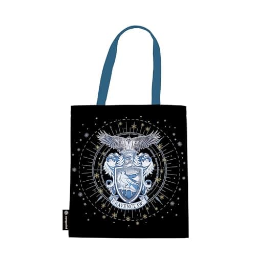 Image of Ravenclaw Tote (Black) Canvas Bag by Paperblanks (Harry Potter Collection)