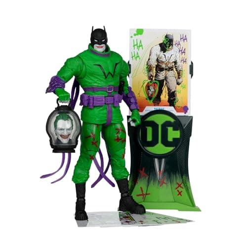 Image of McFarlane DC Multiverse Batman (Jokerized) (Last Knight on Earth) Gold Label 7in Action Figure Toys