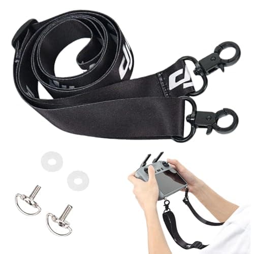 Image of Drone Controller Neck Strap, Universal Lanyard for DJI RC Series & Mini 4 Pro/Air 3/Mavic 3 Pro Remote