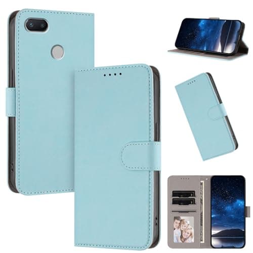 Image of Rfvzubemok Compatible with Huawei P9 lite (2016),Compatible with Huawei P9 lite (2016) Flip Kickstand Magnetic Closure Wallet Phone Case QL