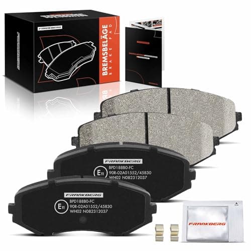Image of Frankberg Brake Pad Set incl. 4x Pads Front Compatible with Grand Vitara II JT TD TE 1.6L-3.2L 2005-2025 Replace# sGJYA3323ZB, GJYA3323ZD