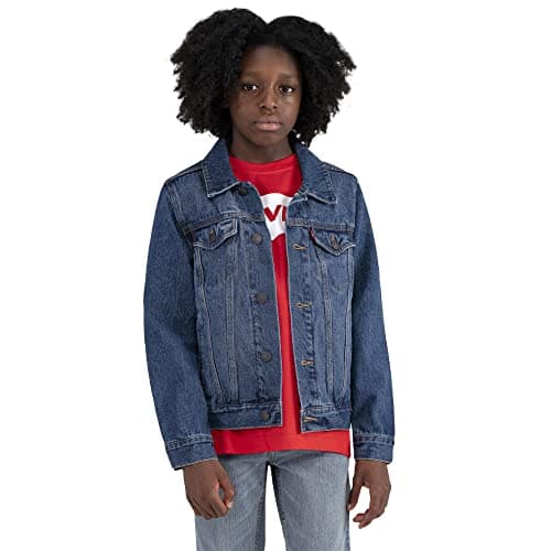 Image of Levi's Kids Trucker Jacket Boys, Blue, 10 Years