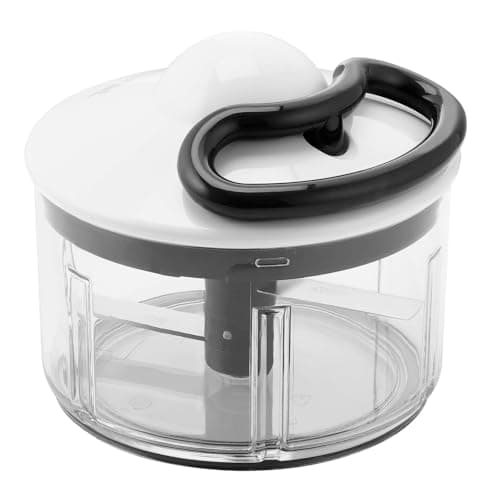 Image of Tefal 5-Second Chopper K13303 Without Electricity Capacity 500ml Multi-Screaser for Vegetables, Fruits, Onions, Nuts, Garlic, Baby Food, White/Black/Transparent
