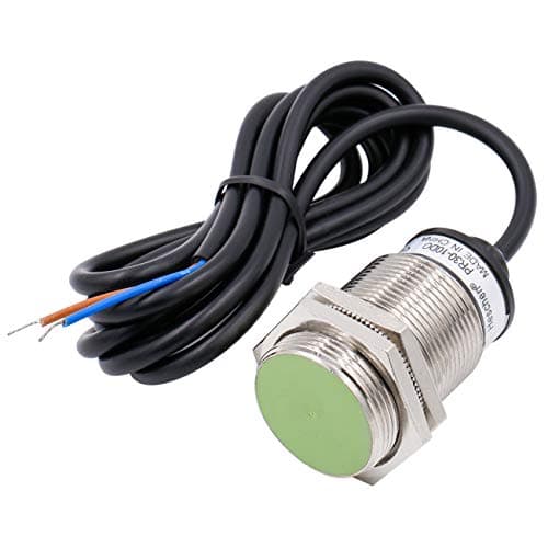 Image of Heschen Inductive Proximity Sensor Switch PR30-10DO Cylindrical Type, 10mm Sensing, M30 Round, 12-24 VDC 2-Wire, Shielded, NO(Normally Open) CE