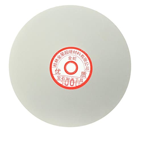 Image of Sourcingmap 6-inch Grit 3000 Diamond Coated Flat Lap Wheel Grinding Sanding Polishing Disc