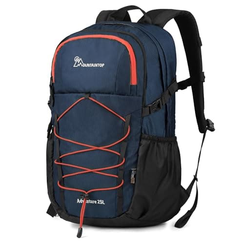 Image of MOUNTAINTOP 25L Hiking Backpacks Rucksack Lightweight Daypacks for One day Travel Camping Cycling Outdoor Sport
