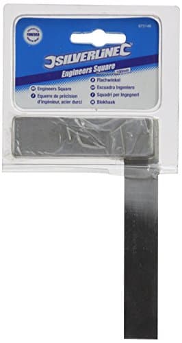 Image of Silverline Engineers Square 100mm (675146), Silver