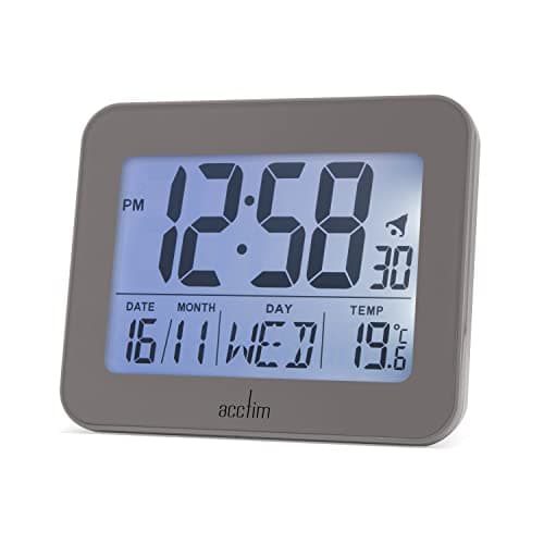 Image of Acctim Otto Superbrite® Digital Bedside Alarm Clock (London Sky)