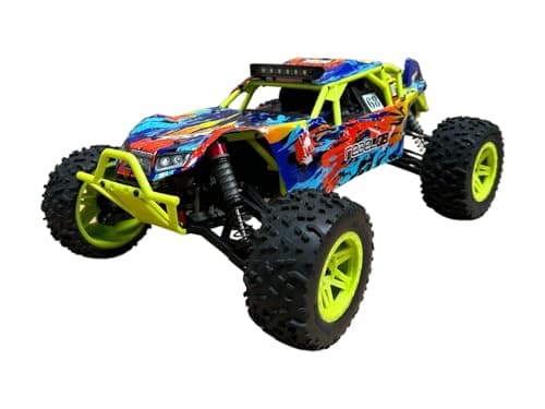 Image of Suprills Large 1:10 RC Trucks - Remote Control Cars for Adults, 35 KM/H High Speed, All Terrain Off Road Desert Buggy Monster Truck with LED Headlight - Ideal Outdoor Toys for The Boys