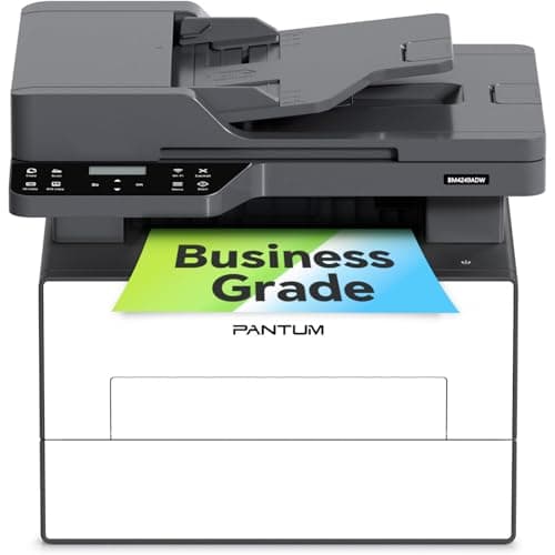 Image of PANTUM BM4249ADW Wireless Laser Printer - 3-in-1 Print/Scan/Copy with ADF & Auto Duplex,(A4, 30ppm, USB 2.0, Wi-Fi Direct, AirPrint, Mopria), Includes 1 Genuine Starter Toner