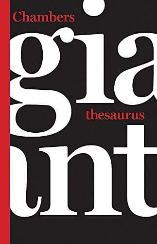 Image of Chambers Giant Thesaurus