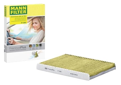 Image of MANN-FILTER FP 2862 Cabin Air Filter - FreciousPlus Biofunctional Pollen Filter - for Cars + Transporters